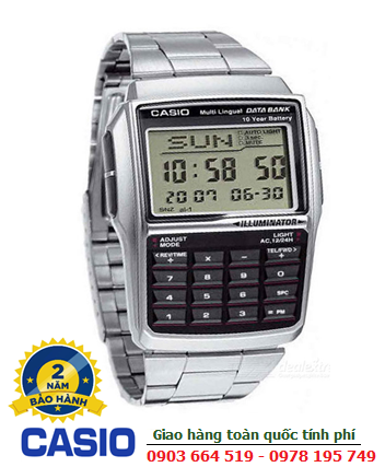  Casio DBC-32D -1DF; Đồng hồ điện tử Casio Databank DBC-32D-1DF chính hãng| Bảo hành 2 năm 